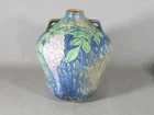Roseville Blue Wisteria 8" Tall Vase / 636-8"