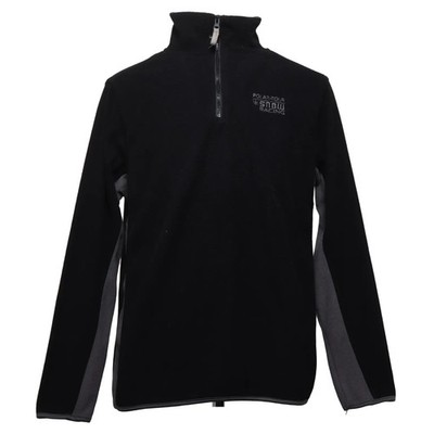 Identic, Fleecepullover, Größe: 52/54, Schwarz/Grau, Polyester, Fleece #iCG