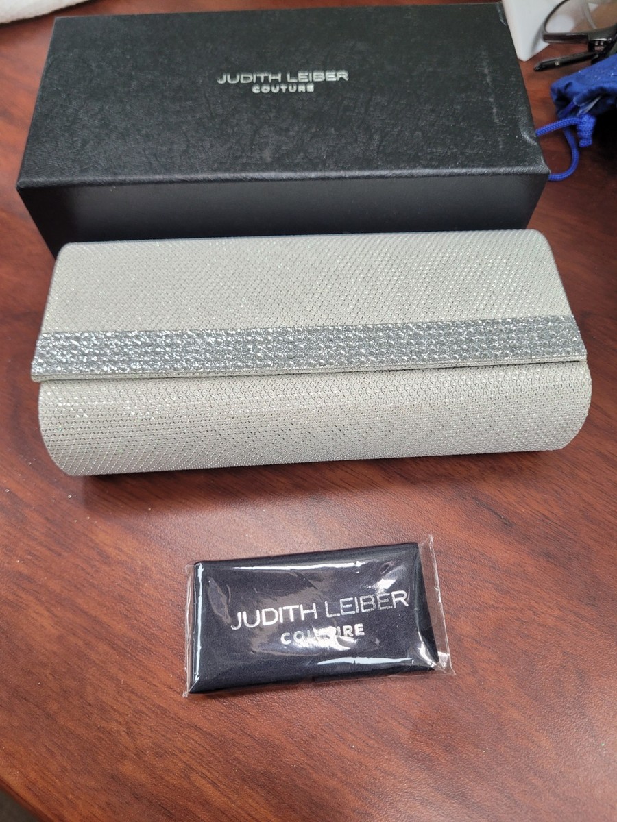 Judith Leiber Eye Glasses Sunglasses Case Leather with  display picture 1