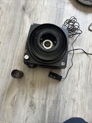 Vintage Kodak Carousel 760H 35mm REBUILT slide projector w/remote & 2x tray's