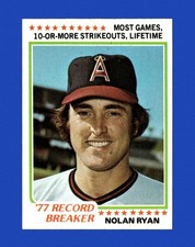 1978 Topps Set-Break #  6 Nolan Ryan Record Breaker NR-MINT *GMCARDS*