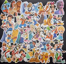 Disney Character Stickers 50 Pack Random Assortment Disney Sticker Decal 2 Inch