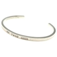 Bracciale design logo Tiffany & Co argento sterling vintage raro dal Giappone