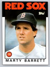1986 Topps - Marty Barrett #734