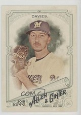 2018 Topps Allen & Ginter SP Zach Davies #333 00jz