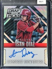Diaz, Isan - 2014 Prizm Draft Picks - Autograph - INV1