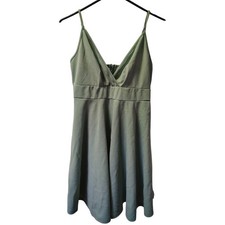 Shein Women's Mint Large Green Sleeveless Strap Mini Dress