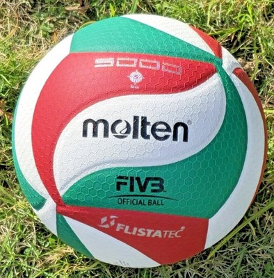 Molten V5M5000 Volleyball - Size 5,  Indoor/Outdoor PU Leather Ball volley ball