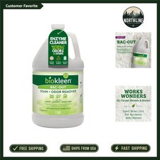 Biokleen Bac-Out Enzyme Cleaner and Stain  Odor Remover for Pet Stains, Laundry