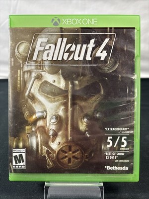 Fallout 4 (Xbox One, 2015) Good Condition Clean Disc