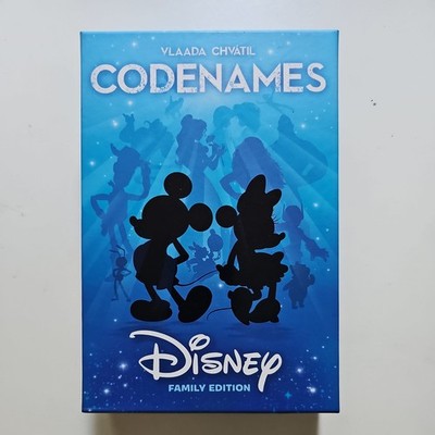 Codenames Disney Family Edition Open Box Complete Game 
