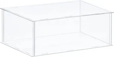 MECCANIXITY Acrylic Display Case Plastic Box Clear 14x12.2x6.1 Inch, 