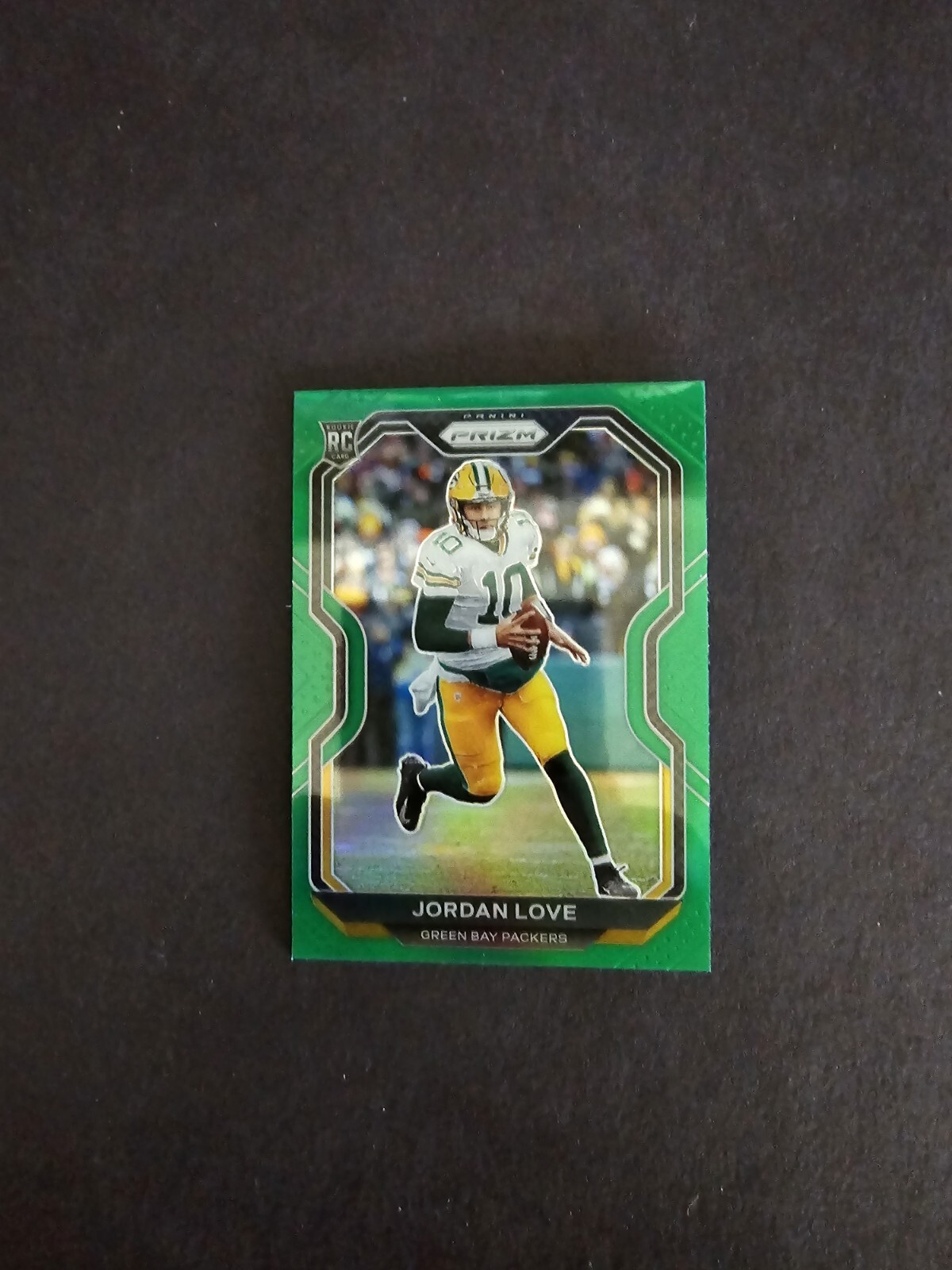 2020 Panini Prizm JORDAN LOVE Green Prizm RC #363. MINT!!