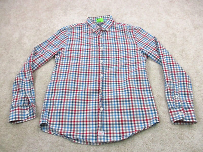 Vineyard Vines Shirt Men Small Slim Blue Whale Cotton Murray Casual Button Up