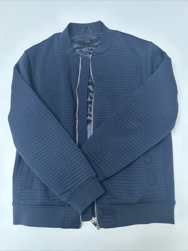 Armani Exchange Navy Bomber Jacket Men’s M Padded Jacket Coat