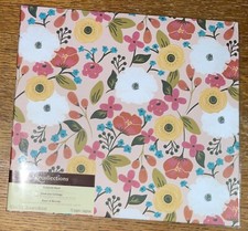 Recollections Colorful Post-bound Scrapbook Album Photo Memory 12 x12 Flowers