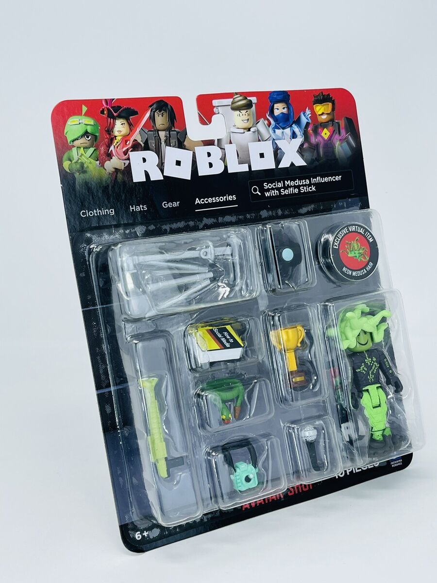 Mini Figura Roblox - Avatar Shop - Social Medusa Influencer