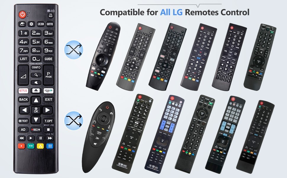 Lg Remote New Model LG Remote Akb74475401 Universal Replacement Remote Control For LG TVs ...