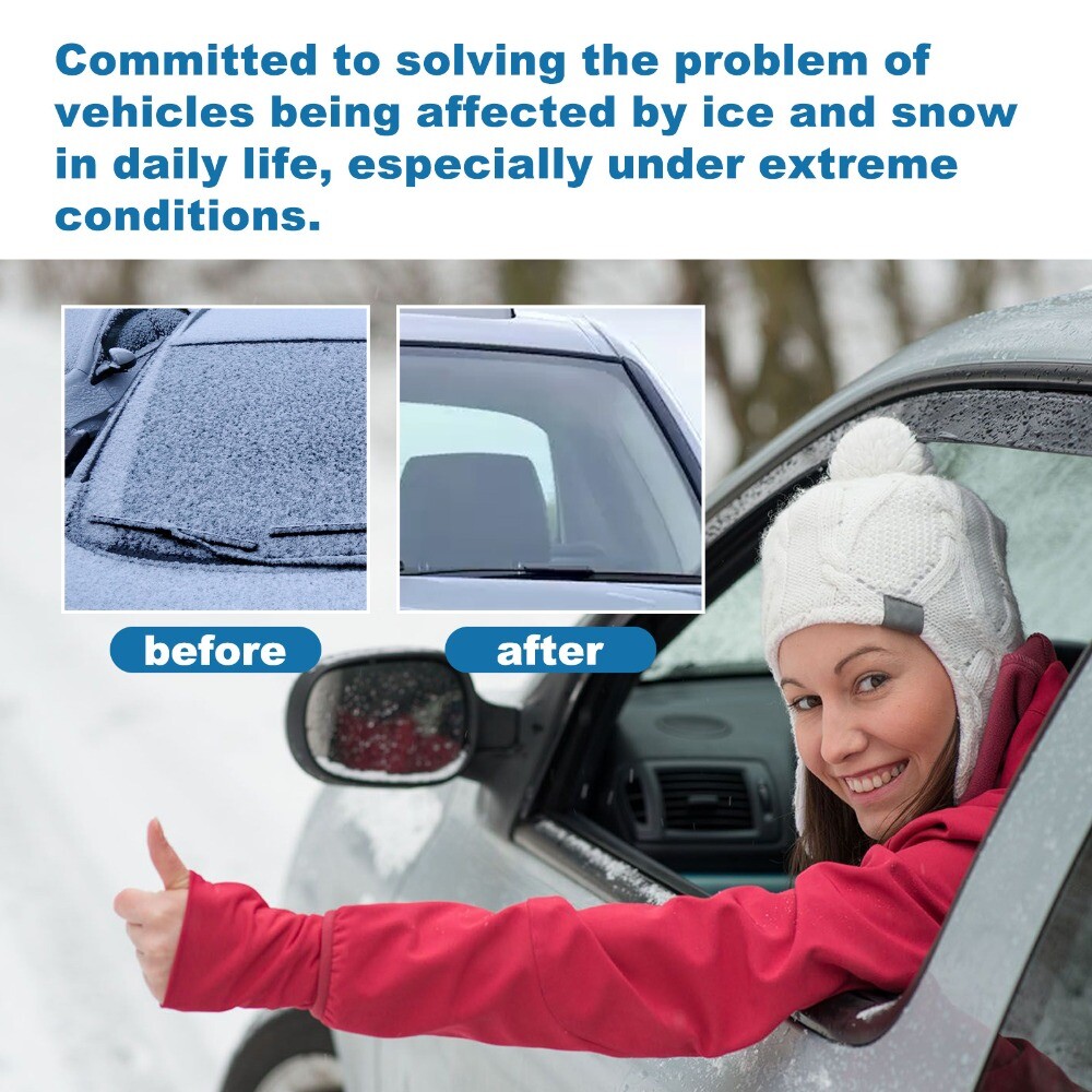 20Pcs Ice Melter Car Snowmelt Effervescent Tablets Windshield Melting