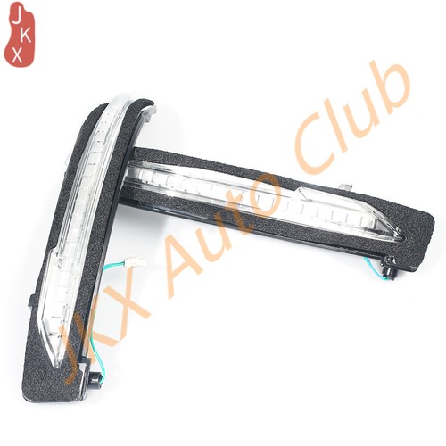 Pair Side Mirror LED Turn Signal Lights Lamps For Nissan Rogue X-Trail 2014-2018 - Picture 3 of 11