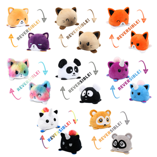 reversible stuffed toys
