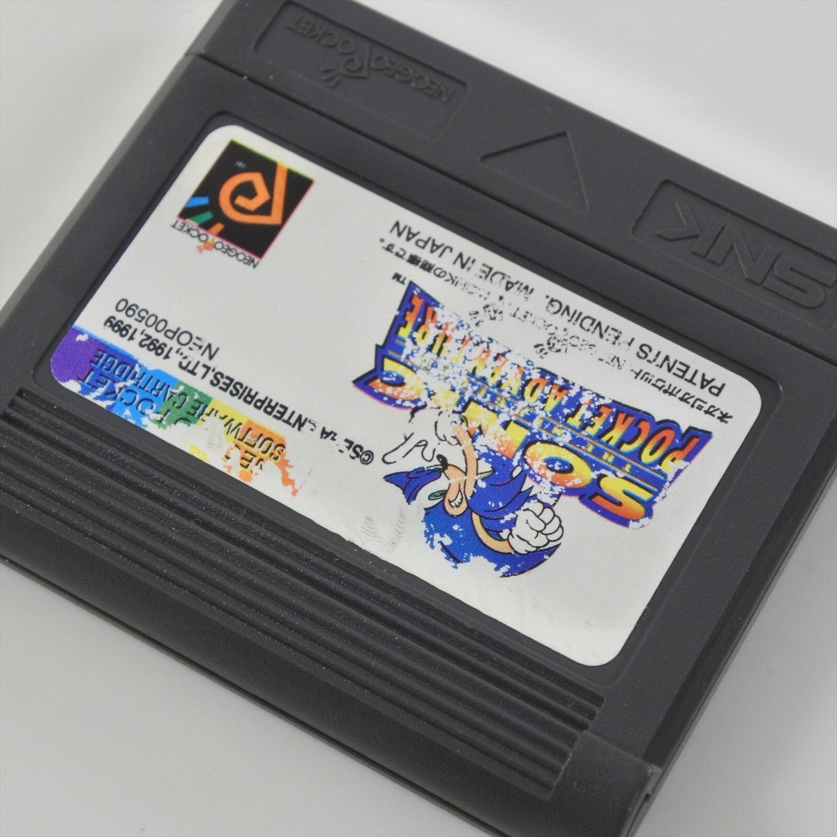 Neo Geo Color Pocket SONIC THE HEDGEHOG POCKET ADVENTURE Cartridge