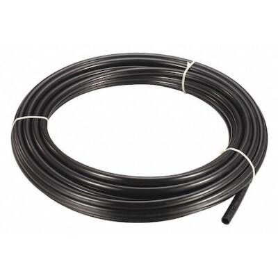 Zoro Select 2Vdk8 Tubing,5/32'' Od,Nylon,Black,50 Ft