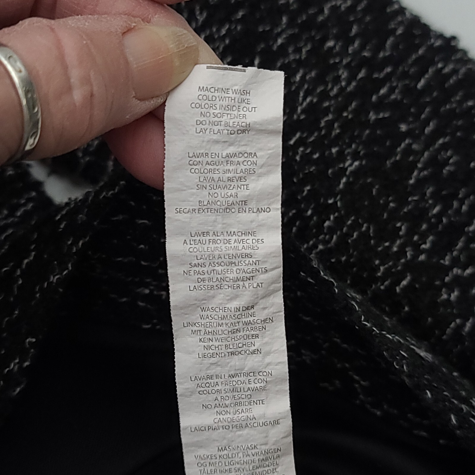 Fabletics Women's Small Gray Knit Polyester Long … - image 7