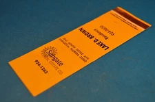 Lake D. Brown SUNGATE REAL ESTATE  MATCHCOVER  Sarasota  FL matchbook match book