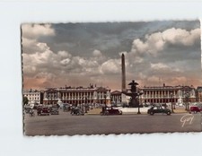 Postcard La Place de la Concorde Paris France