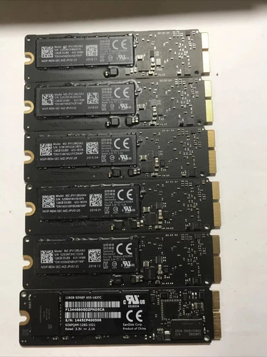 Hard Disk Apple 128 Gb Ssd Macbook Air Pro Imac 2013 to 2017 A1466 originale