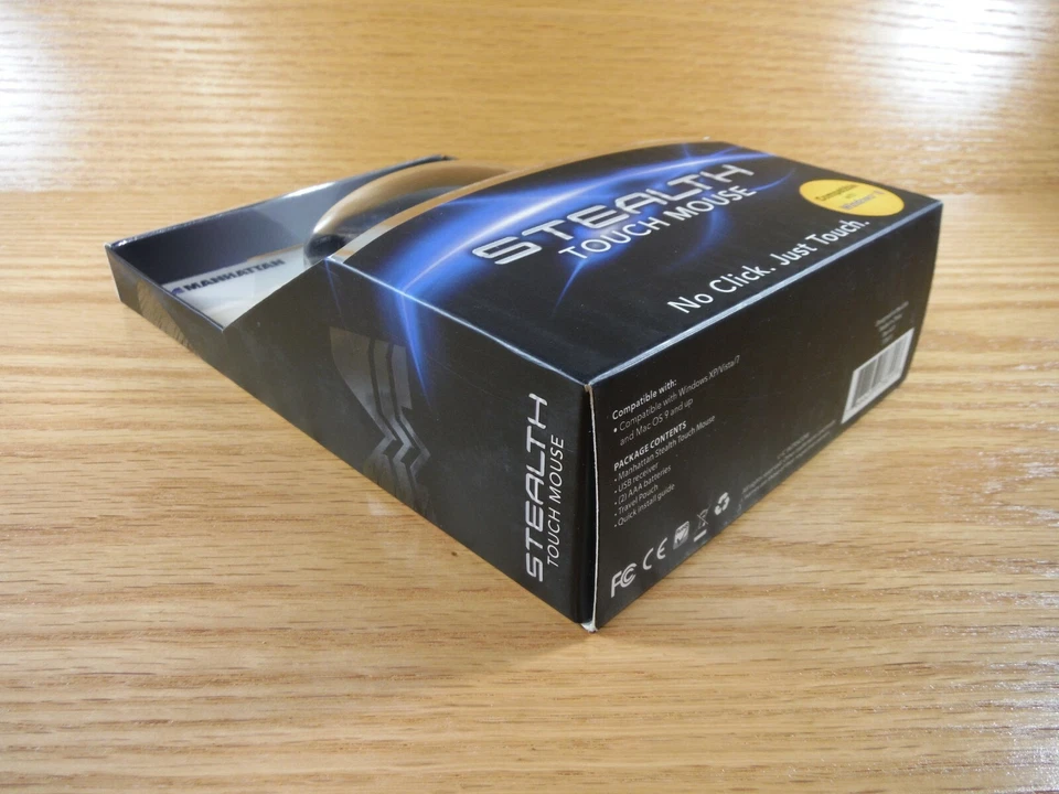 Manhattan Stealth Touch Wireless Laser Mouse 178013  - Image 4 of 4