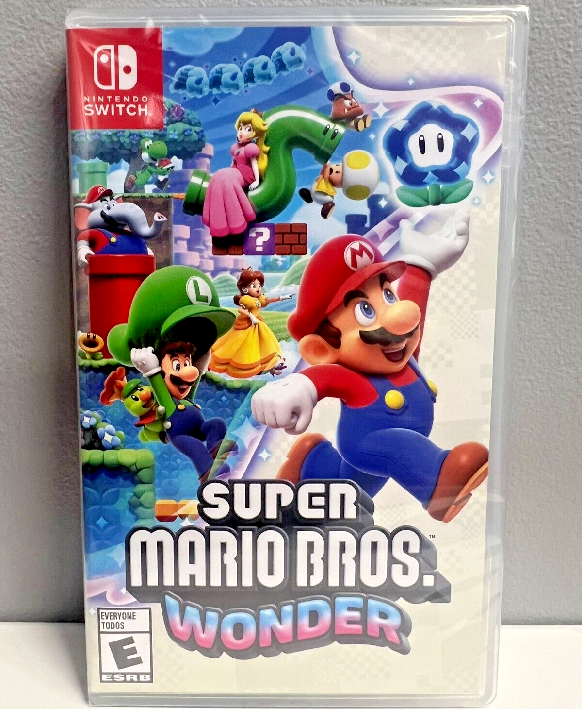 Nintendo Switch with Super Mario Bros. WonderBundle 