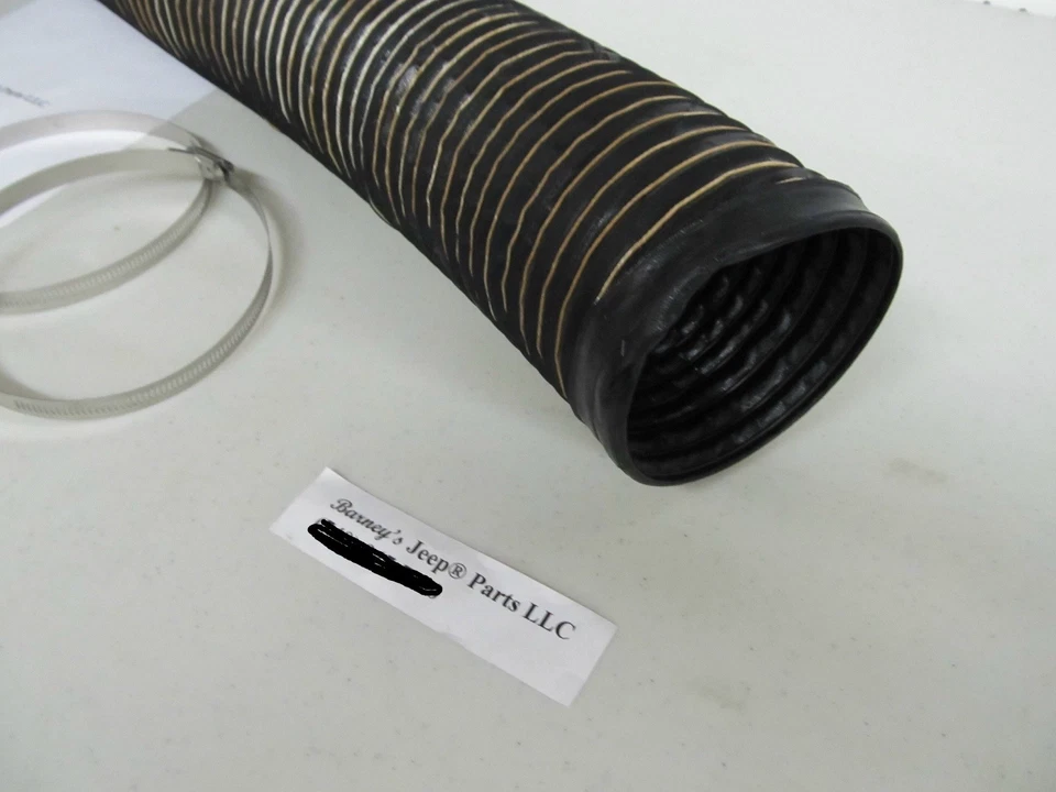 SE ADAPTA A JEEP CJ5 CJ6 TUBO DE AIRE FRESCO 1957 - 1971 4 1/2" X 30" CON ABRAZADERAS Foto 2 de 3