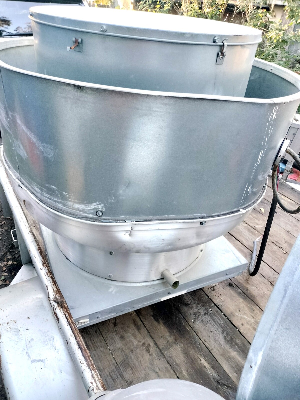 CaptiveAir Restaurant Canopy Hood Grease Rated Exhaust Fan Upblast