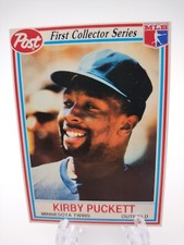 1990 Post Cereal Baseball KIRBY PUCKETT #3/30 MLB Minnesota Twins HOF