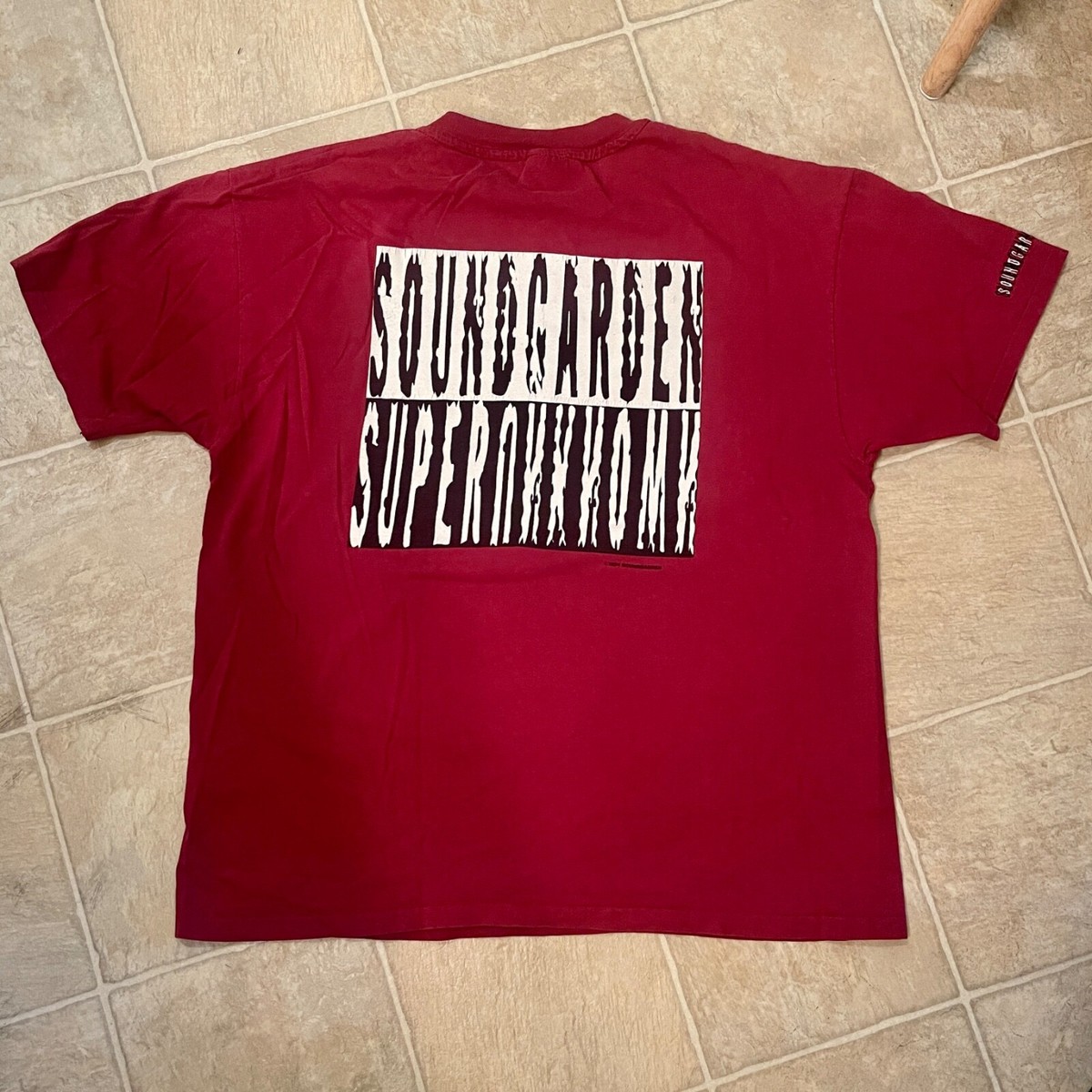 ビンテージ サウンド ガーデン tシャツ Superunknown 1994 Soundgarden Vintage T Shirt 1994 Superunknown Tour Glow In