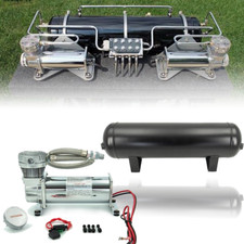 4-Gallon Air Tank and Compressor For Air suspension  Train Horn Compressor