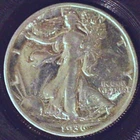 1936 S Walking Liberty Half Dollar   PLATED   Circulated