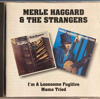 MERLE HAGGARD - I'm A Lonesome Fugitive / Mama Tried CD 1996 BGO