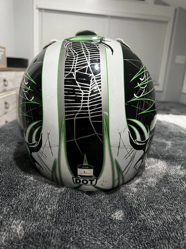 Casco grande moto de cross para jóvenes THH TX-10 DOT aprobado para niños niños niños niñas  Foto 2 de 2