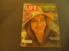 Life Jun 30 1961 Leslie Caron; John Adams ID:59353