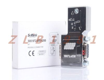 ONE NEW- SoftLink 300 972-BB1200 Self-diagnostic PROFIBUS Connector #D9