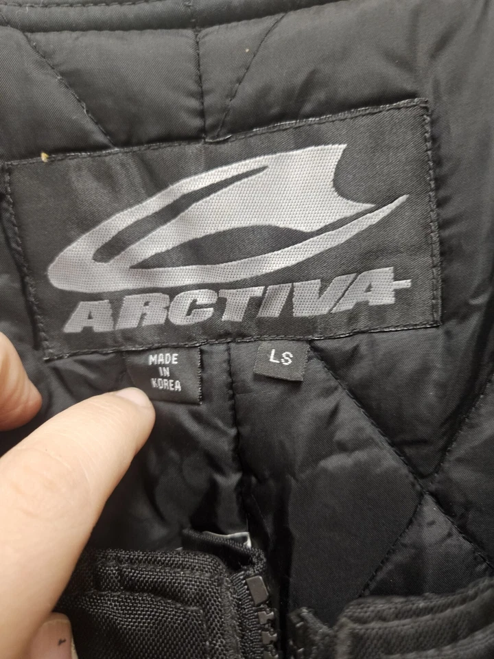 Женские зимние нагрудники Arctiva размер LS черные с регулируемыми карманами для снегохода катания на лыжах  - Изображение 3 из 4