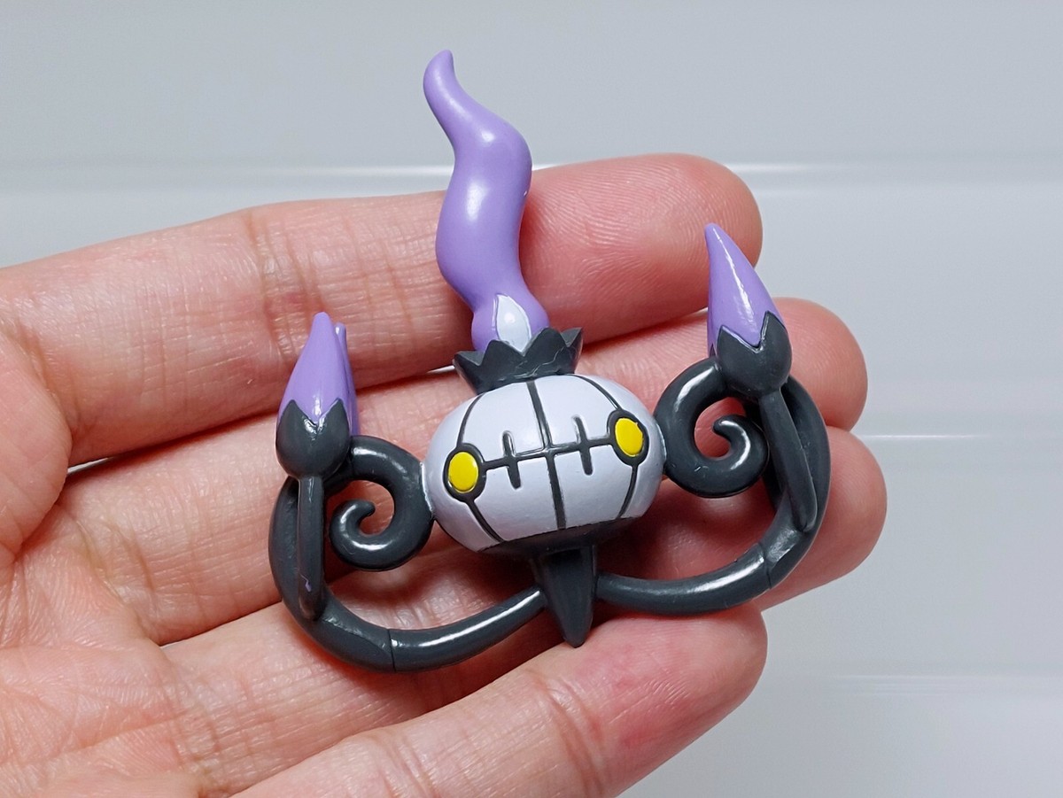 Figurine Pokemon Tomy Moncolle - Lugulabre (Chandelure) - Near Mint