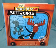 The ROCKY & BULLWINKLE BOOK  Louis Chunovic '96 BANTAM HC Edition  Jay Ward