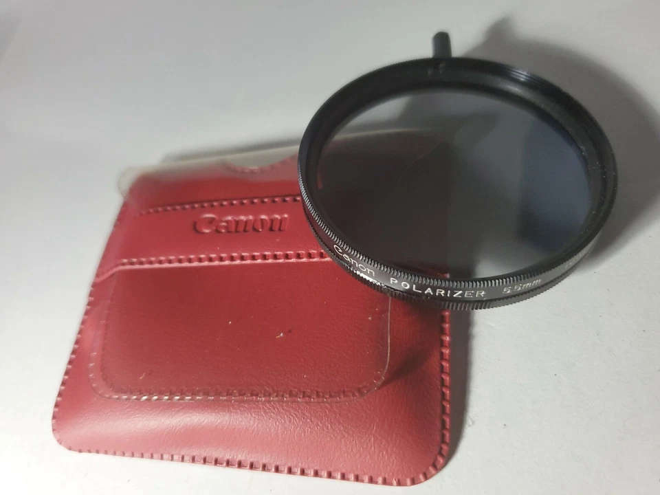 Genuine Canon OEM 55mm Polarizing Filter for Sony Pentax Macro 55mm Lenses - Image 2 of 3