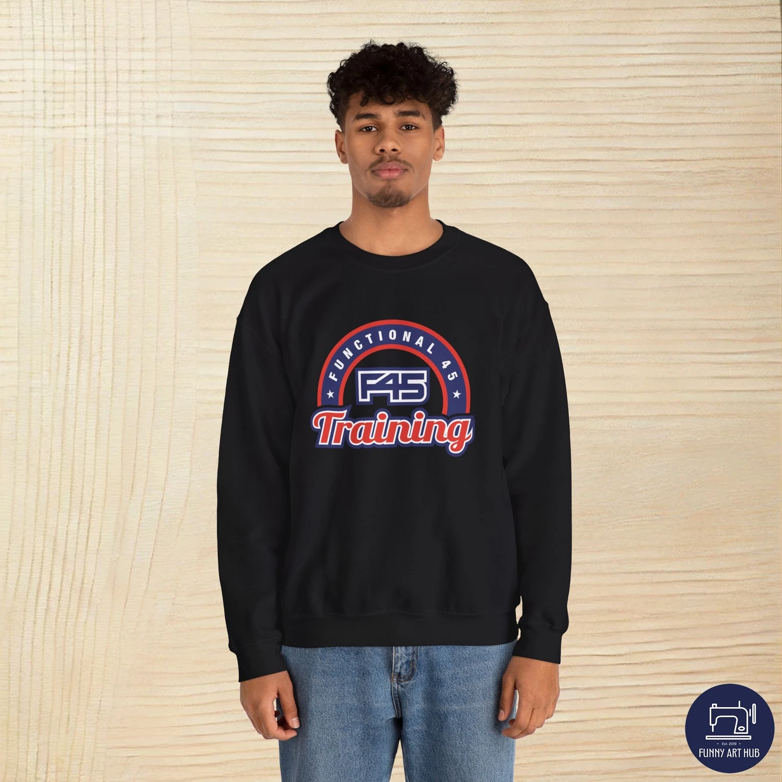 F45 Training Franchise Logo Unisex Sweatshirt