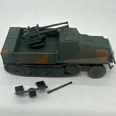 Schwerer Wehr Machtsschlepper W/ Flak Gun DBGM ROCO Half-Track 1/87