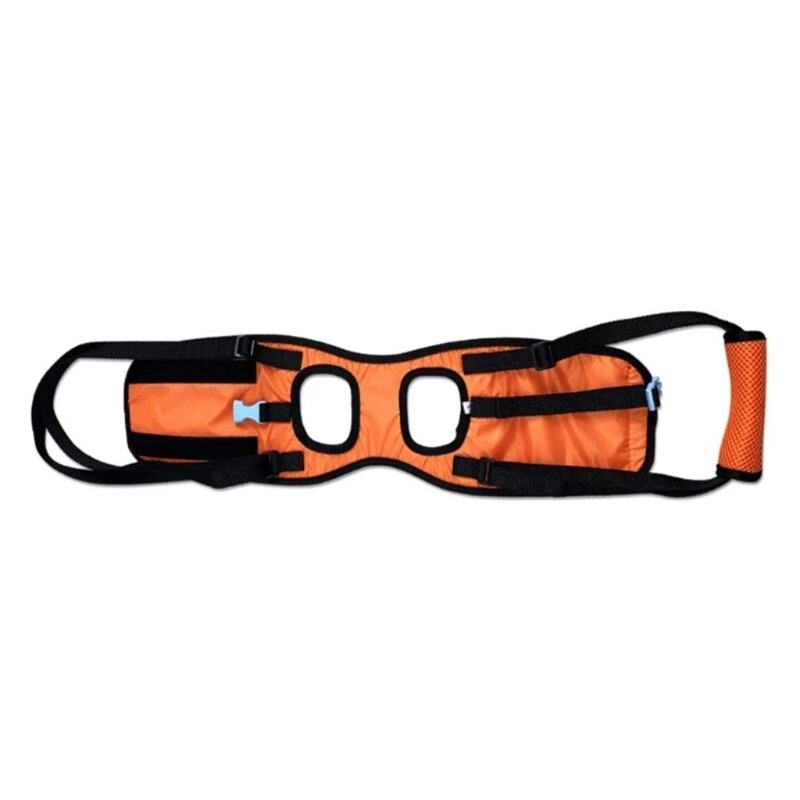 Adjustable No-Pull Dog Harness with Handle and Rear Leg Support
